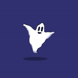 An-animation-of-Lovely-hand-drawn-halloween-ghost-collection