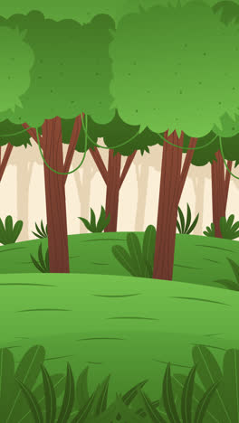 An-animation-of-Organic-flat-jungle-background