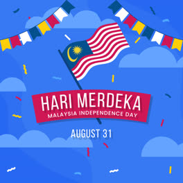 An-animation-of-Flat-hari-merdeka-illustration