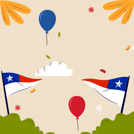 An-animation-of-Flat-background-for-chile-fiestas-patrias-celebrations