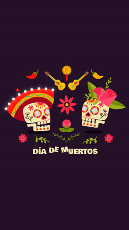 An-animation-of-Mexican-festivity-background