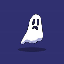 An-animation-of-Lovely-hand-drawn-halloween-ghost-collection