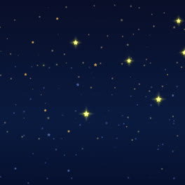 An-animation-of-Wonderful-starfall-background