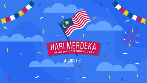 An-animation-of-Flat-hari-merdeka-illustration