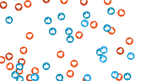 An-animation-of-Facebook-background-with-like-and-heart-icons