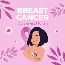 An-animation-of-Flat-social-media-cover-template-for-breast-cancer-awareness-month