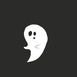 An-animation-of-Flat-halloween-animated-ghost-collection