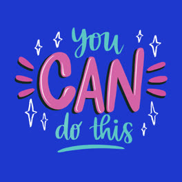 An-animation-of-Hand-drawn-motivational-lettering-background