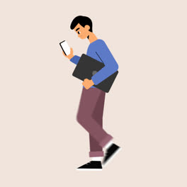 An-animation-of-People-going-back-to-work-illustration