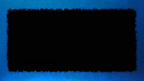 Single-horizontal-letterbox-matte-border-with-paper-textured-of-blue-marine-background,-ready-for-luma-key