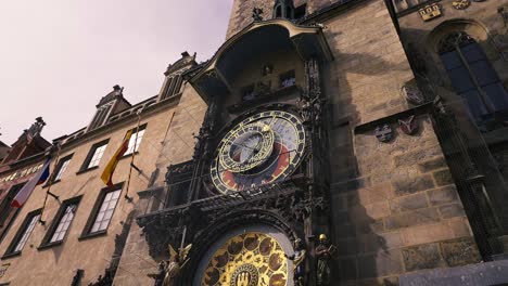 Prager-Astronomische-Uhr-Aus-Dem-Alten-Teil-Von-Prag