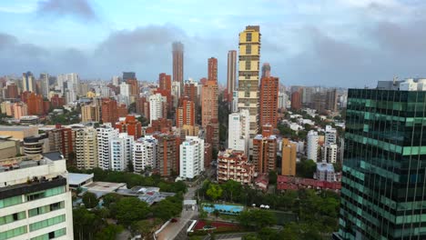 Luftbild-hyperlapse-Barranquilla-Innenstadt-Gebäude