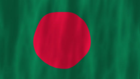 Bangladesch-Südasien-Flagge-Land-Animation-3d-Symbol-Design-Wehend-Im-Wind-Bewegung-National-Patriotismus-Welt-Kultur-Emblem-Banner-Rot-Grün