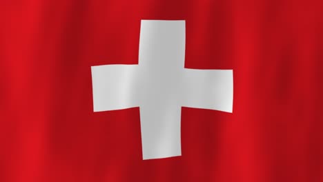 Schweiz-Flagge-Land-Animation-3d-Symbol-Design-Wehend-Im-Wind-Bewegung-National-Patriotismus-Welt-Kultur-Emblem-Banner-Europa-Rot-Weiß