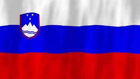 Slovenia-flag-country-animation-3D-symbol-design-waving-in-wind-movement-national-patriotism-world-culture-emblem-banner-Europe-blue-white-red