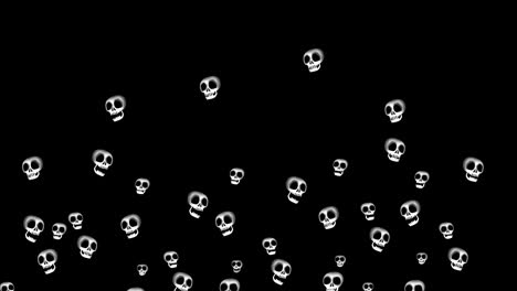 Happy-Halloween-cartoon-skull-flying-loop-animation-Halloween-concept-element-with-alpha-channel