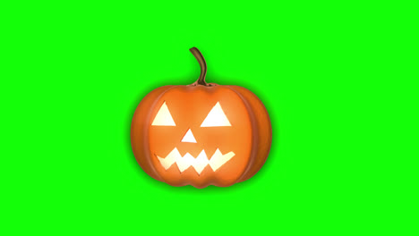 Happy-Halloween-Kürbis-Loop-Animation-Halloween-Konzeptelement-Mit-Alphakanal