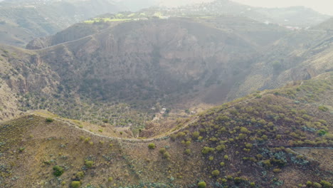 Discovering-from-the-air-the-crater-called-the-Bandama-volcanic-caldera-on-the-island-of-Gran-Canaria