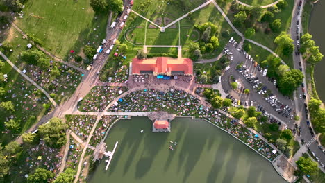 Descending-drone-view-over-Denver-City-Park-Jazz-family-friendly-cultural-event