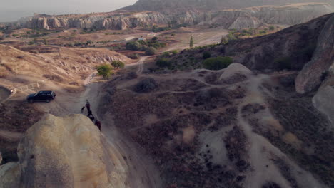 Horseback-riding-through-Cappadocia