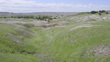 La-Hierba-De-La-Pradera-Ondeando-Con-El-Viento-Sobre-Las-Colinas