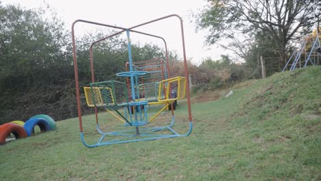 Outdoor-playground-in-the-city-park