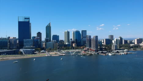 Perth-Skyline-aerial-drone-4k-australia