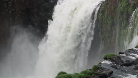 Close-up-of-a-big-waterfall