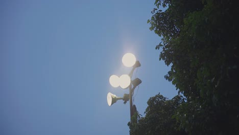 baseball-stadium-lights-on,-ambiance-night,-c-log-raw