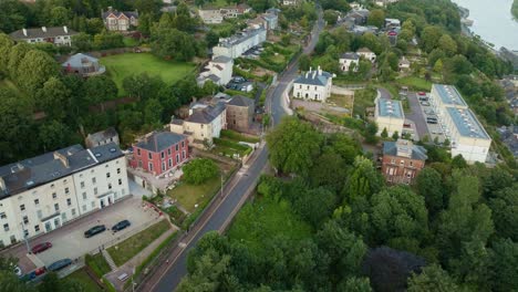 Middle-Glanmire-Rod,-Montenotte,-Cork,-Ireland,-Aerial-02