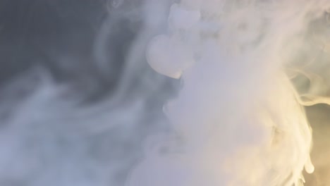 Abstract-movement-of-white-smoke,-fog-or-steam-on-a-dark-background