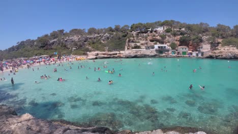 Spain-Mallorca-Cala-Ferrera-and-Cala-Esmeralda-beaches-at-4k-60fps-and-30fps-with-a-drone-DJI-MAvic-Air-and-Action-cam-YI-4k+-shoots-from-above-and-below