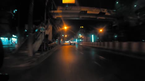 Riding-at-night-in-Bangkok-from-victory-Monument