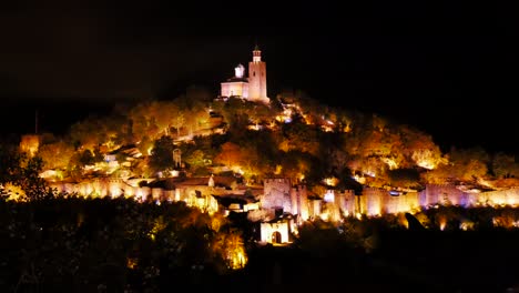 Light-show-in-the-old-Bulgarian-capital-Beliko-Turnovo