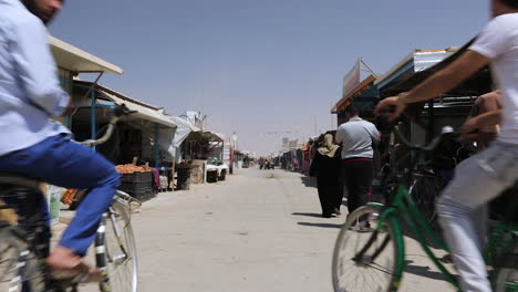 La-Calle-Principal-Del-Campo-De-Refugiados-De-Zaatari-En-Jordania