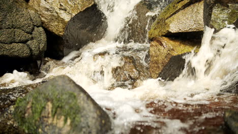 The-clear,-beautiful-water-of-the-Bacara-Falls-in-Guyana---Close-up