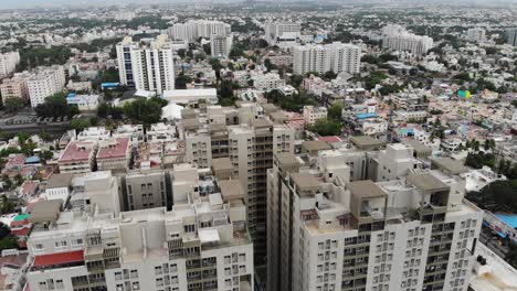 Construcción-De-La-Carretera-Arunachalam-En-Vadapalani-Chennai