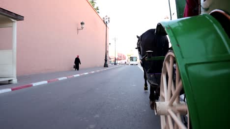 Ausritt-In-Der-Stadt-Marrakesch