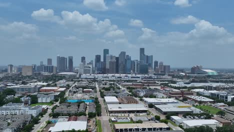 El-Horizonte-De-Houston-En-Un-Día-Soleado