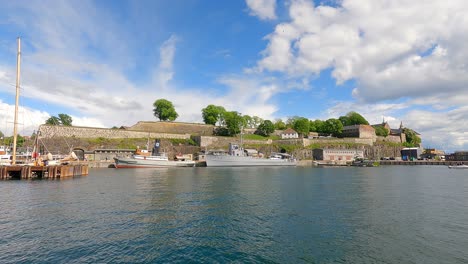 Festung-Akershus-In-Oslo,-Norwegen