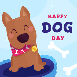 An-animation-of-a-National-dog-day-illustration