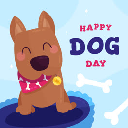 An-animation-of-a-National-dog-day-illustration