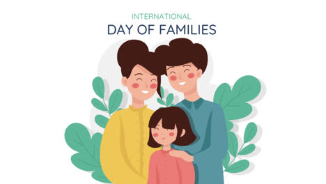 An-animation-of-a-Flat-design-international-day-of-families