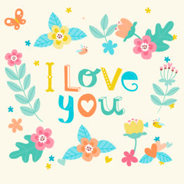 An-animation-of-a-I-love-you-floral-card