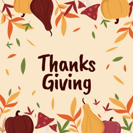 Eine-Animation-Mit-Flachem-Hintergrund-Für-Die-Thanksgiving-Feier