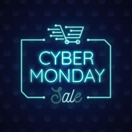 Una-Animación-De-Un-Fondo-De-Venta-De-Cyber-Monday-En-Estilo-Neón.