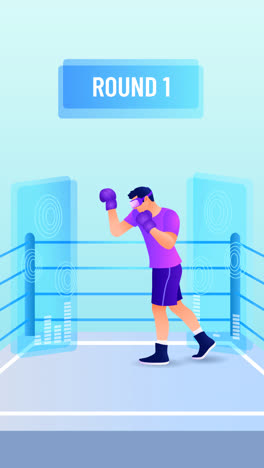 An-animation-of-a-Gradient-virtual-sports-illustration