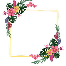 An-animation-of-a-Realistic-hello-spring-floral-frame