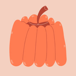 Eine-Animation-Einer-Flachen-Thanksgiving-Feier-Textillustration