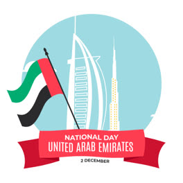 An-animation-of-a-Flat-design-united-arab-emirates-national-day